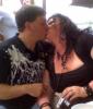 Jim & Drea - Kiss in Syracuse2.JPG